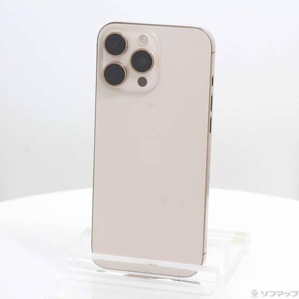 〔中古〕Apple(アップル) iPhone16 Pro Max 512GB デザートチタニウム MYWN3J／A SIMフリー〔352-ud〕 | 