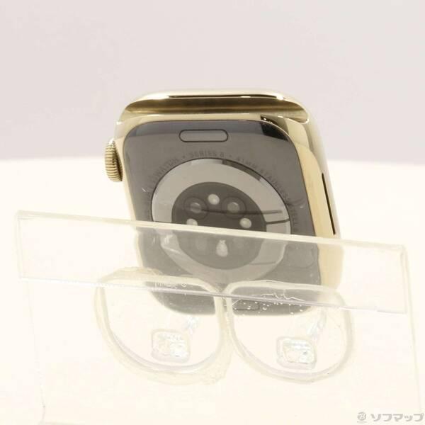 〔中古〕Apple(アップル) Apple Watch Series 8 GPS + Cellular 41mm ゴールドステンレススチールケース バンド無し〔344-ud〕 |  | 02