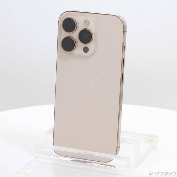 〔中古〕Apple(アップル) iPhone16 Pro 256GB デザートチタニウム MYN23J／A SIMフリー〔198-ud〕 | 