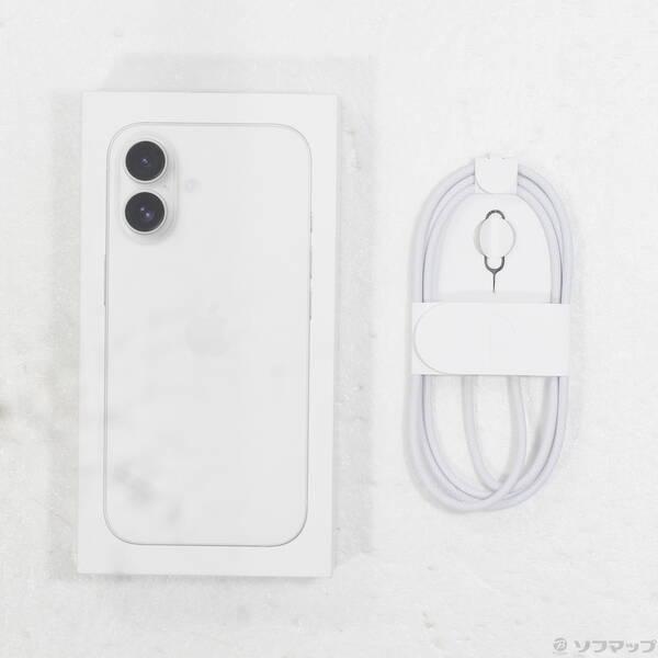 〔中古〕Apple(アップル) iPhone16 128GB ホワイト MYDR3J／A SIMフリー〔344-ud〕 |  | 04