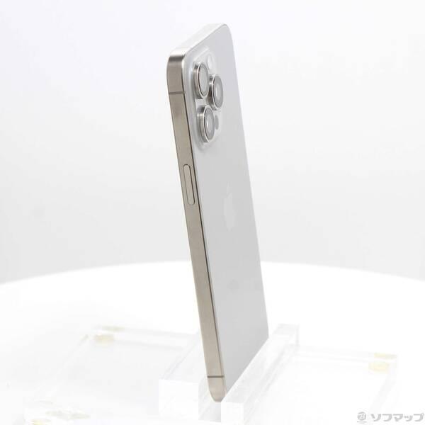 〔中古〕Apple(アップル) iPhone15 Pro Max 512GB ナチュラルチタニウム MU6W3J／A SIMフリー〔377-ud〕 |  | 03
