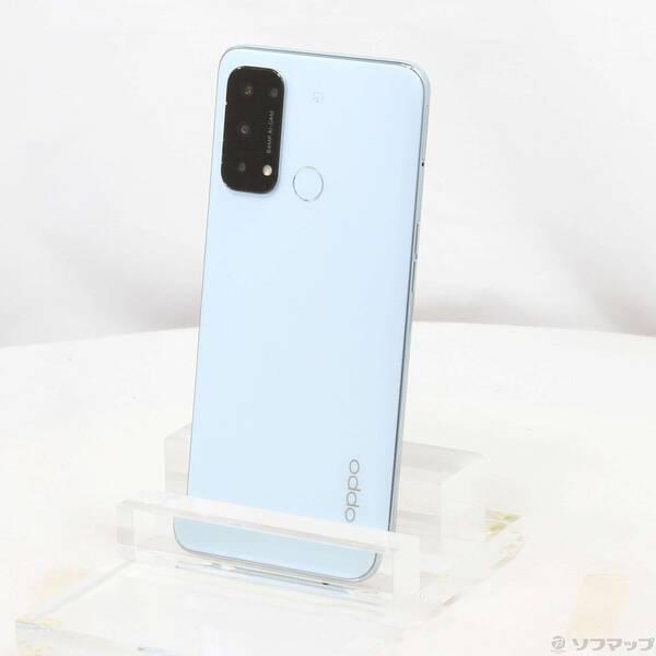 〔中古〕OPPO(オッポ) OPPO Reno5 A 128GB アイスブルー A101OP Y!mobile SIMフリー〔349-ud〕 | 