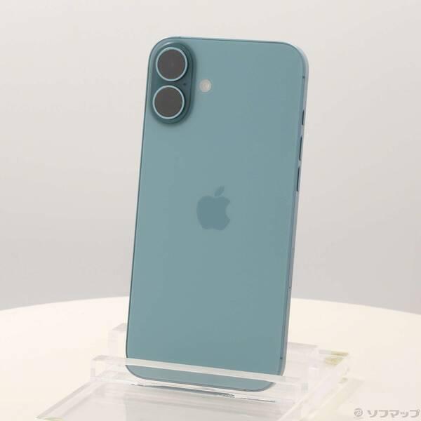 〔中古〕Apple(アップル) iPhone16 Plus 256GB ティール MXVL3J／A SIMフリー〔198-ud〕 | 