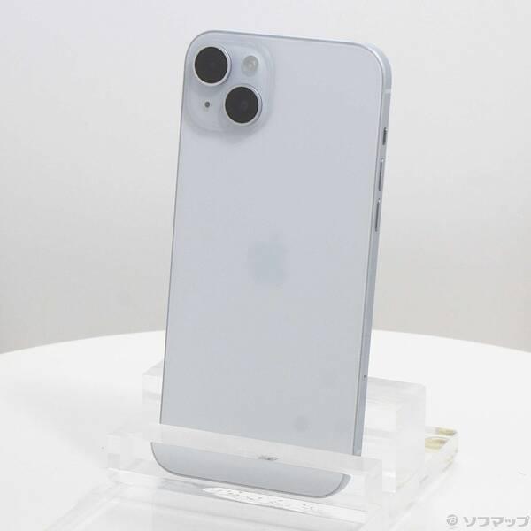 〔中古〕Apple(アップル) iPhone15 Plus 128GB ブルー MU0D3J／A SIMフリー〔262-ud〕 | 