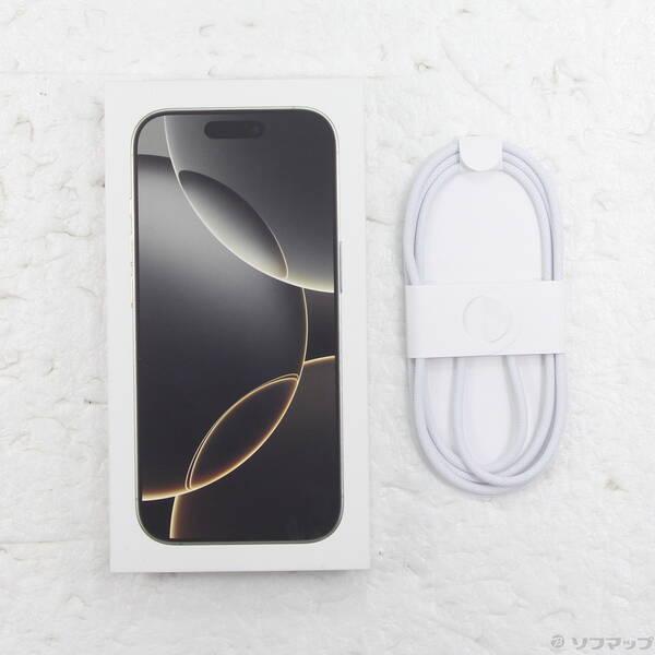 〔中古〕Apple(アップル) iPhone16 Pro 128GB ナチュラルチタニウム MYMY3J／A SIMフリー〔276-ud〕 |  | 04