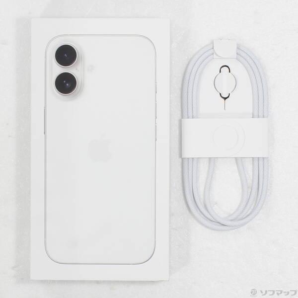 〔中古〕Apple(アップル) iPhone16 512GB ホワイト MYE33J／A SIMフリー〔276-ud〕 |  | 04