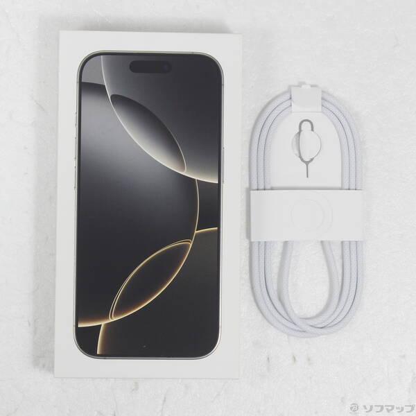 〔中古〕Apple(アップル) iPhone16 Pro 128GB ナチュラルチタニウム MYMY3J／A SIMフリー〔258-ud〕 |  | 04