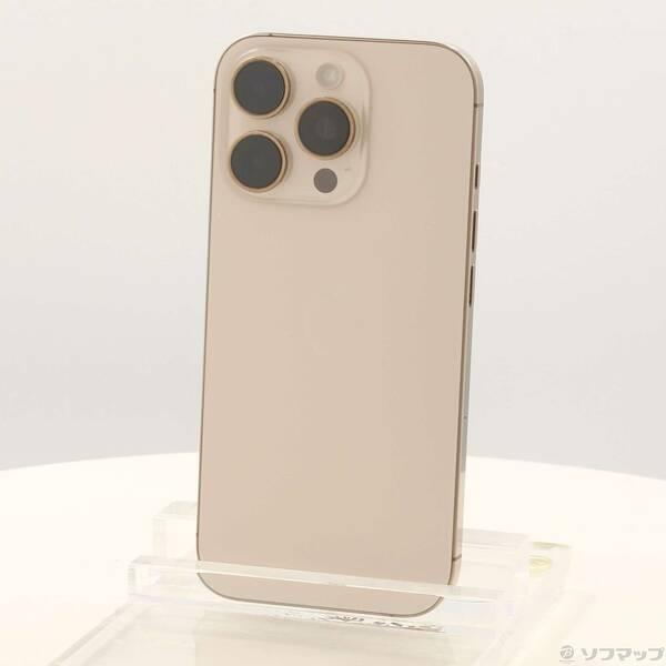 〔中古〕Apple(アップル) iPhone16 Pro 256GB デザートチタニウム MYN23J／A SIMフリー〔344-ud〕 | 