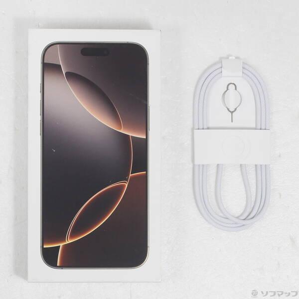 〔中古〕Apple(アップル) iPhone16 Pro Max 512GB デザートチタニウム MYWN3J／A SIMフリー〔269-ud〕 |  | 04