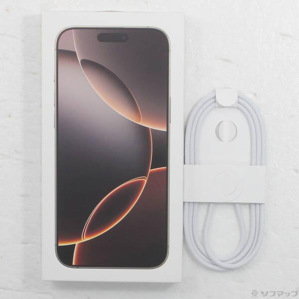 〔中古〕Apple(アップル) iPhone16 Pro Max 256GB デザートチタニウム MYWJ3J／A SIMフリー〔269-ud〕 |  | 04