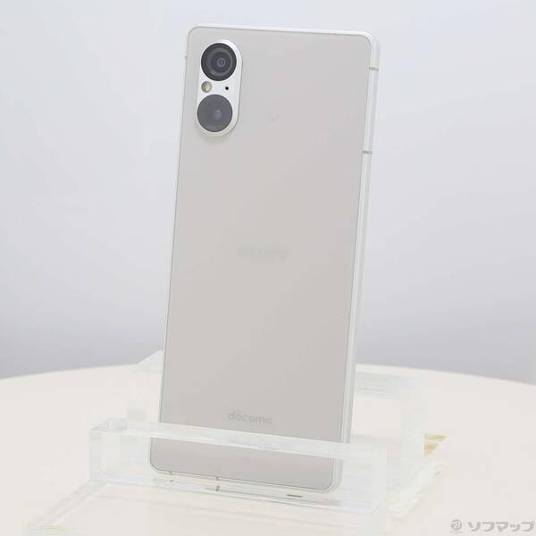 〔中古〕SONY(ソニー) Xperia 5 V 128GB プラチナシルバー SO-53D docomo SIMフリー〔371-ud〕 | 