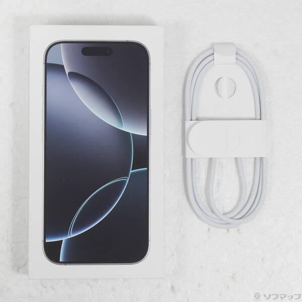 〔中古〕Apple(アップル) iPhone16 Pro 256GB ホワイトチタニウム MYN13J／A SIMフリー〔348-ud〕 |  | 04