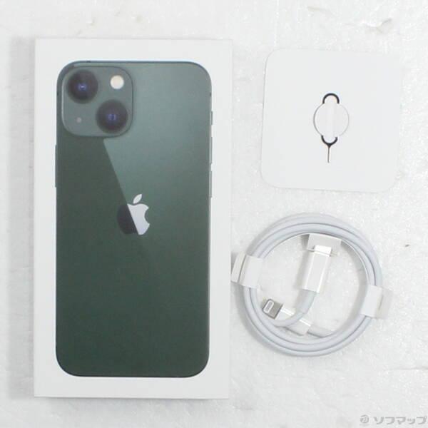 〔中古〕Apple(アップル) iPhone13 mini 128GB グリーン MNFC3J／A SIMフリー〔348-ud〕 |  | 04