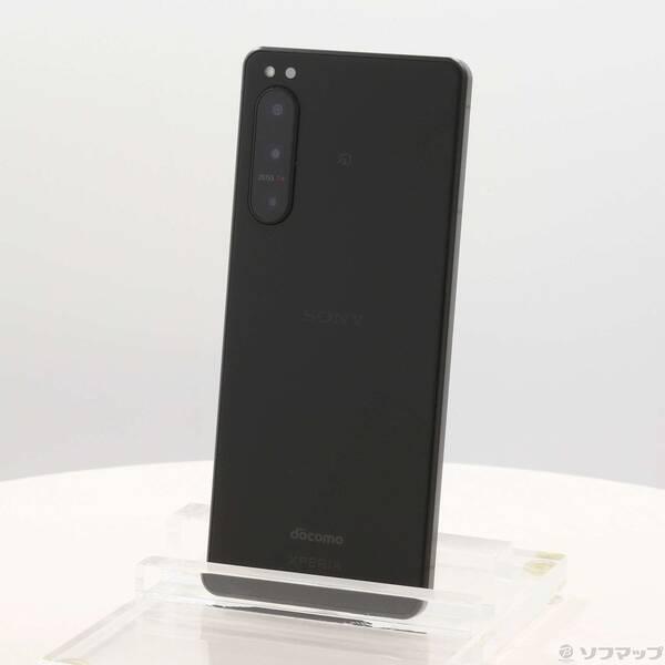 〔中古〕SONY(ソニー) Xperia 5 IV 128GB ブラック SO-54C docomo SIMフリー〔269-ud〕 | 