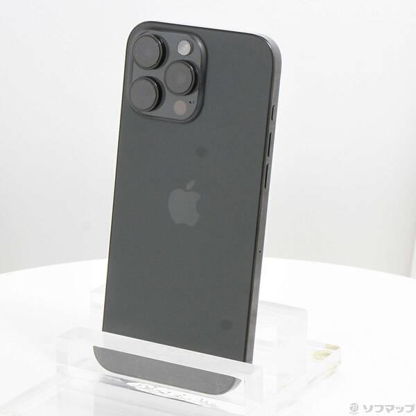 〔中古〕Apple(アップル) iPhone16 Pro Max 256GB ブラックチタニウム MYWG3J／A SIMフリー〔377-ud〕 | 