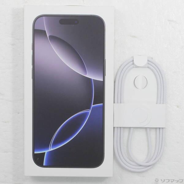 〔中古〕Apple(アップル) iPhone16 Pro Max 256GB ブラックチタニウム MYWG3J／A SIMフリー〔377-ud〕 |  | 04
