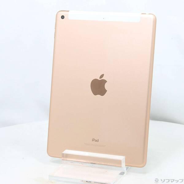 〔中古〕Apple(アップル) iPad 第6世代 128GB ゴールド MRM22J／A SoftBankロック解除SIMフリー〔349-ud〕 | 