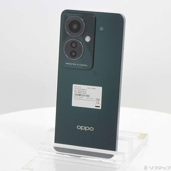 〔中古〕OPPO(オッポ) OPPO Reno11 A 128GB ダークグリーン CPH2603GR SIMフリー〔295-ud〕 | 