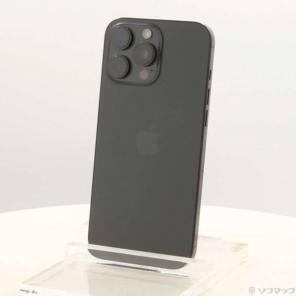 〔中古〕Apple(アップル) iPhone16 Pro Max 256GB ブラックチタニウム MYWG3J／A SIMフリー〔349-ud〕 | 