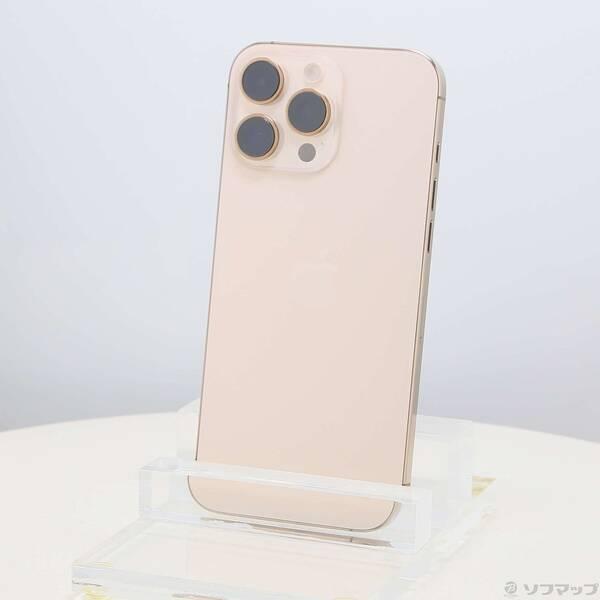 〔中古〕Apple(アップル) iPhone16 Pro Max 512GB デザートチタニウム MYWN3J／A SIMフリー〔305-ud〕 | 