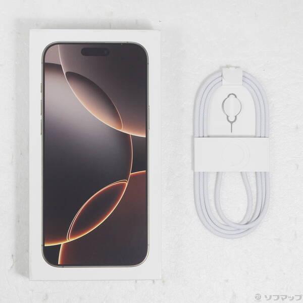 〔中古〕Apple(アップル) iPhone16 Pro Max 512GB デザートチタニウム MYWN3J／A SIMフリー〔305-ud〕 |  | 04