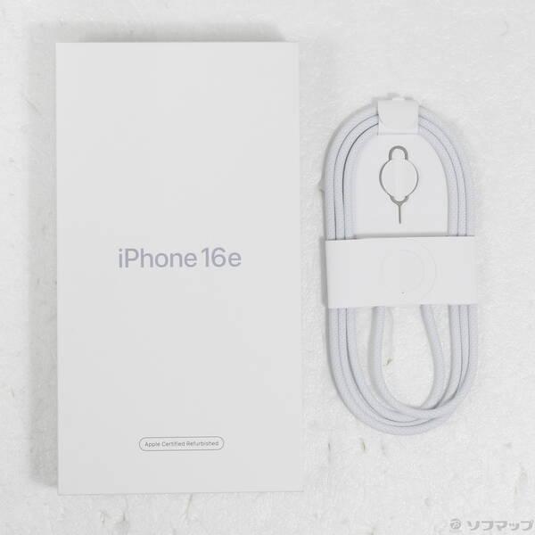 〔中古〕Apple(アップル) iPhone16e 128GB ホワイト FD1R4J／A SIMフリー〔269-ud〕 |  | 04