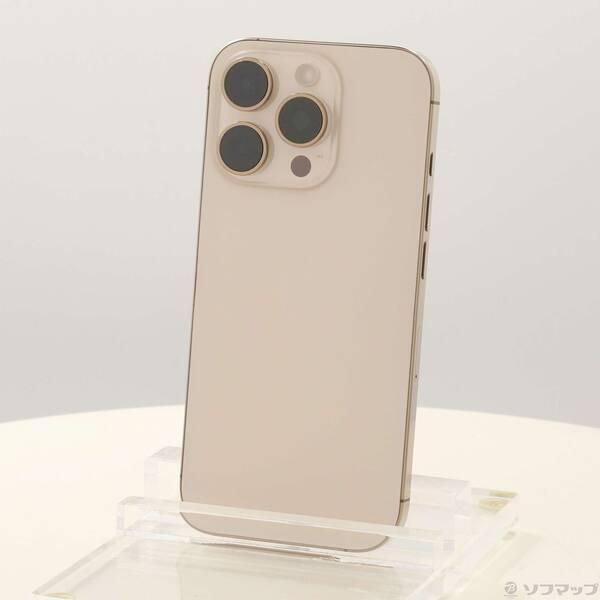 〔中古〕Apple(アップル) iPhone16 Pro 256GB デザートチタニウム MYN23J／A SIMフリー〔262-ud〕 | 