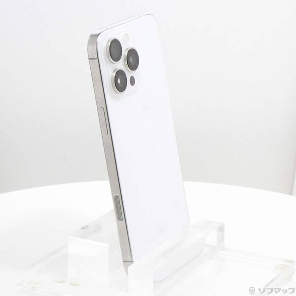 〔中古〕Apple(アップル) iPhone16 Pro Max 256GB ホワイトチタニウム MYWH3J／A SIMフリー〔349-ud〕 |  | 03