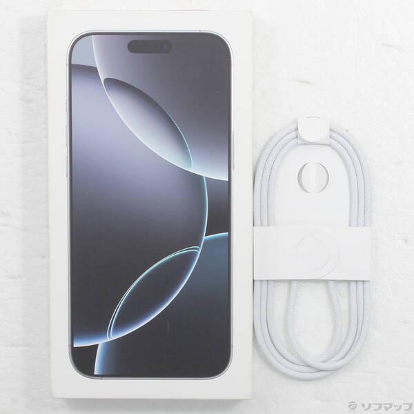 〔中古〕Apple(アップル) iPhone16 Pro Max 256GB ホワイトチタニウム MYWH3J／A SIMフリー〔349-ud〕 |  | 04