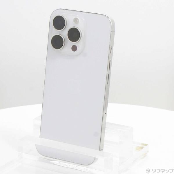 〔中古〕Apple(アップル) iPhone16 Pro 256GB ホワイトチタニウム MYN13J／A SIMフリー〔348-ud〕 | 