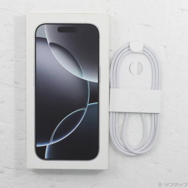 〔中古〕Apple(アップル) iPhone16 Pro 256GB ホワイトチタニウム MYN13J／A SIMフリー〔348-ud〕 |  | 04