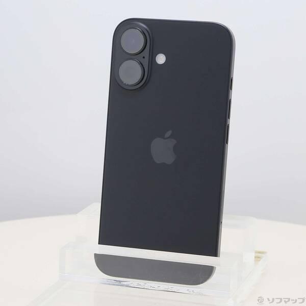 〔中古〕Apple(アップル) iPhone16 128GB ブラック MYDQ3J／A SIMフリー〔352-ud〕 | 