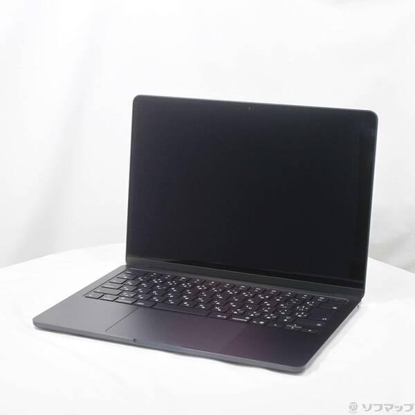 〔中古〕Apple(アップル) MacBook Air 13.6-inch Early-2025 MW123J／A Apple M4 10コアCPU_8コアGPU 16GB SSD256GB ミッドナイト 〔26.3 Tahoe〕〔258-ud〕 | 