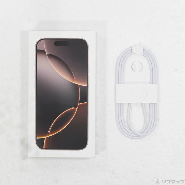 〔中古〕Apple(アップル) iPhone16 Pro 256GB デザートチタニウム MYN23J／A SIMフリー〔269-ud〕 |  | 04