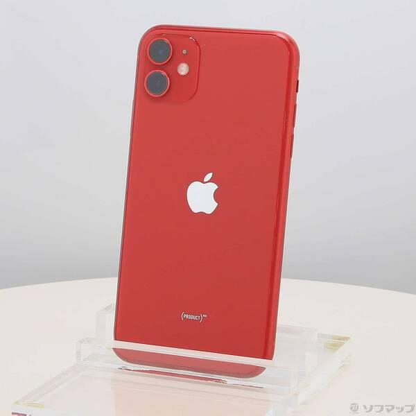 〔中古〕Apple(アップル) iPhone11 256GB プロダクトレッド MWM92J／A SIMフリー〔198-ud〕 | 