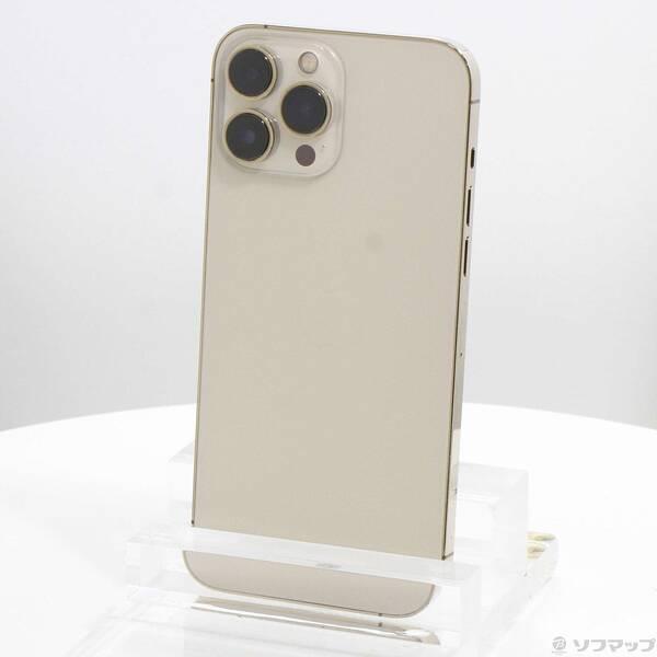 〔中古〕Apple(アップル) iPhone13 Pro Max 256GB ゴールド MLJA3J／A SIMフリー〔377-ud〕 | 