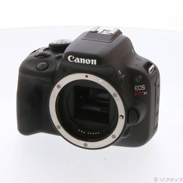 〔中古〕Canon(キヤノン) EOS Kiss X7 ボディ ブラック〔262-ud〕 | 