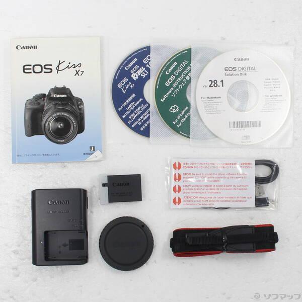 〔中古〕Canon(キヤノン) EOS Kiss X7 ボディ ブラック〔262-ud〕 |  | 05