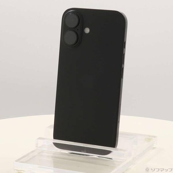 〔中古〕Apple(アップル) iPhone16 128GB ブラック MYDQ3J／A SIMフリー〔262-ud〕 | 