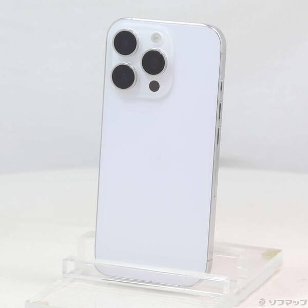 〔中古〕Apple(アップル) iPhone16 Pro 256GB ホワイトチタニウム MYN13J／A SIMフリー〔297-ud〕 | 