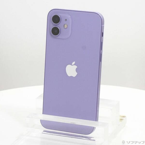 〔中古〕Apple(アップル) iPhone12 128GB パープル NJNJ3J／A SIMフリー〔377-ud〕 | 