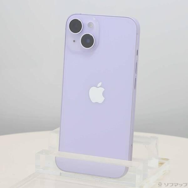〔中古〕Apple(アップル) iPhone14 256GB パープル MPW93J／A SIMフリー〔269-ud〕 | 