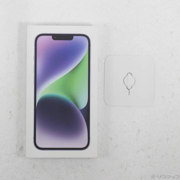 〔中古〕Apple(アップル) iPhone14 256GB パープル MPW93J／A SIMフリー〔269-ud〕 |  | 04