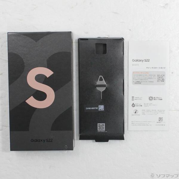 〔中古〕SAMSUNG(サムスン) Galaxy S22 256GB ピンクゴールド SCG13 au SIMフリー〔377-ud〕 |  | 04
