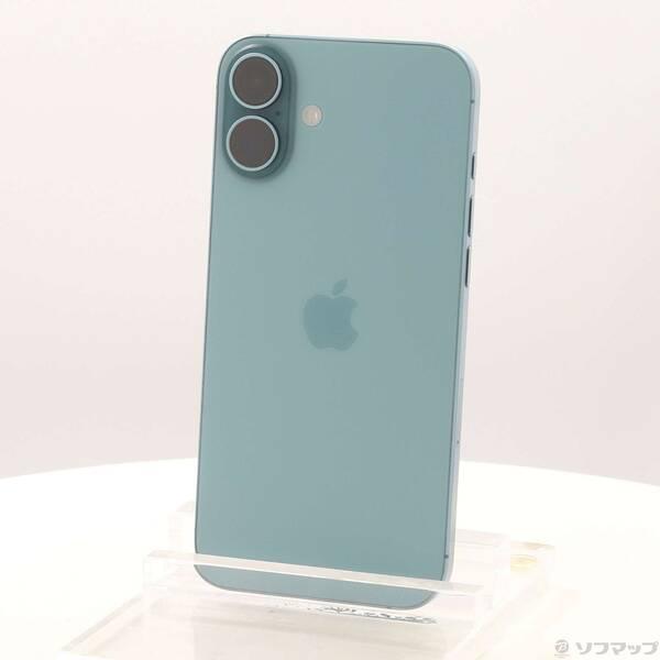 〔中古〕Apple(アップル) iPhone16 Plus 128GB ティール MXVF3J／A SIMフリー〔276-ud〕 | 