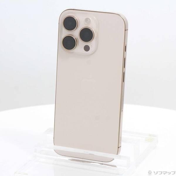 〔中古〕Apple(アップル) iPhone16 Pro 256GB デザートチタニウム MYN23J／A SIMフリー〔297-ud〕 | 