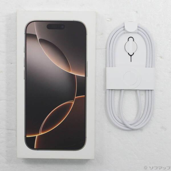 〔中古〕Apple(アップル) iPhone16 Pro 256GB デザートチタニウム MYN23J／A SIMフリー〔297-ud〕 |  | 04