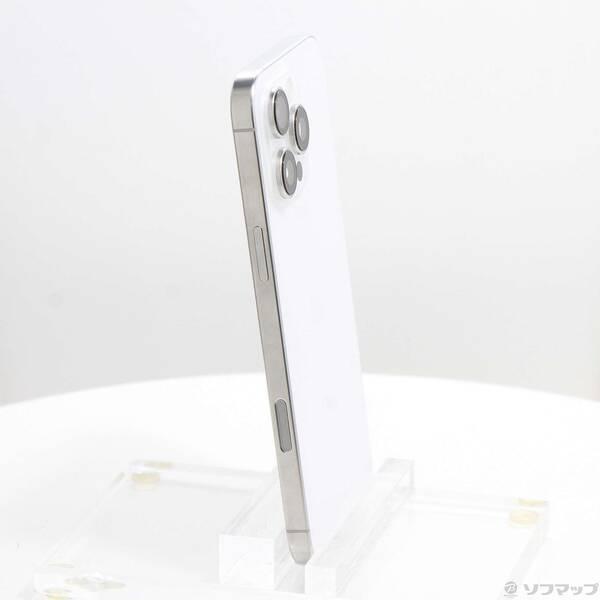 〔中古〕Apple(アップル) iPhone16 Pro Max 256GB ホワイトチタニウム MYWH3J／A SIMフリー〔368-ud〕 |  | 03