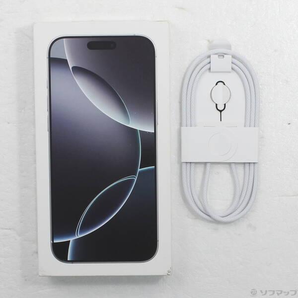 〔中古〕Apple(アップル) iPhone16 Pro Max 256GB ホワイトチタニウム MYWH3J／A SIMフリー〔368-ud〕 |  | 04