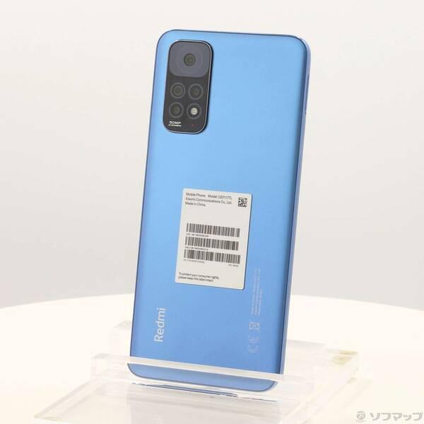 〔中古〕XIAOMI Redmi Note 11 64GB トワイライトブルー 2201117TL SIMフリー〔269-ud〕 | 